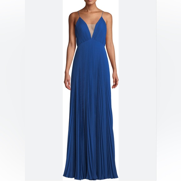 J.Jill Stuart Veronika Shiffon Gown Maxi Dress - Picture 14 of 15